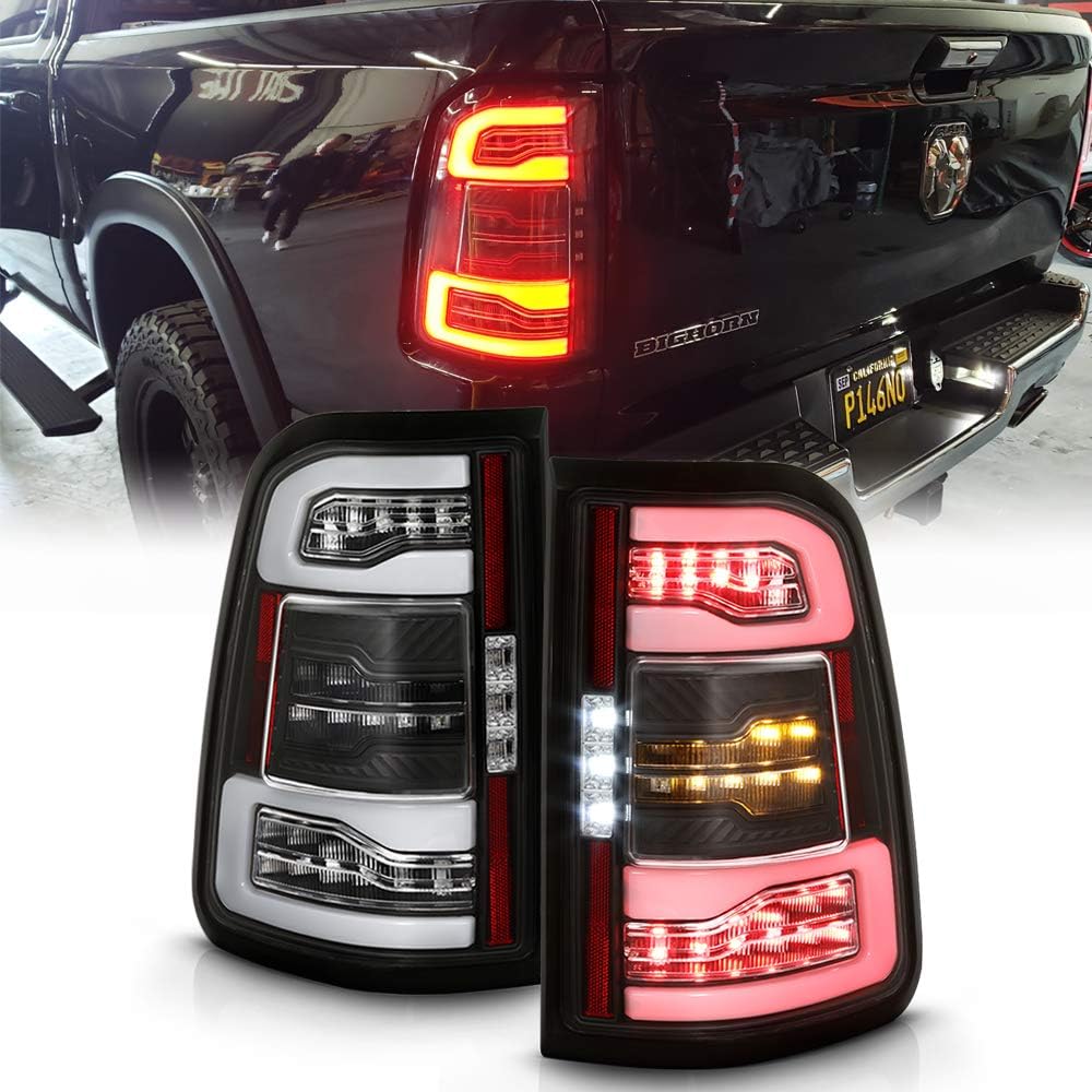 Black Full LED Tail Lights Left+Right C778