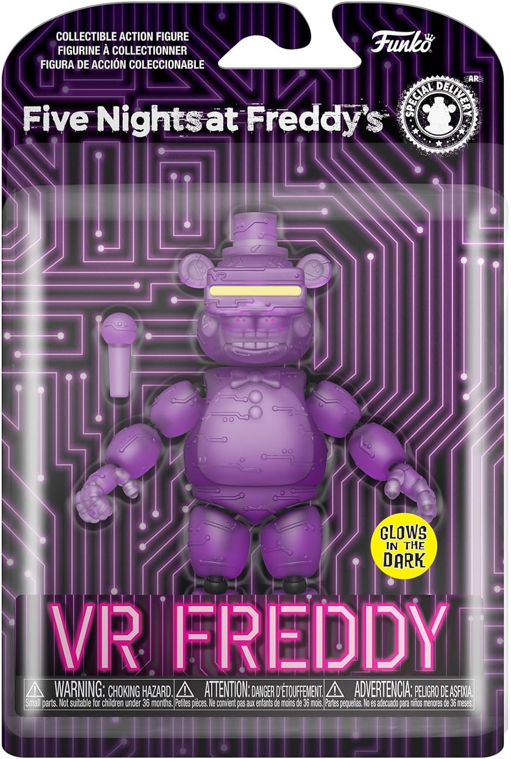 Five Nights at Freddy's Freddy Glow Action Figure F334