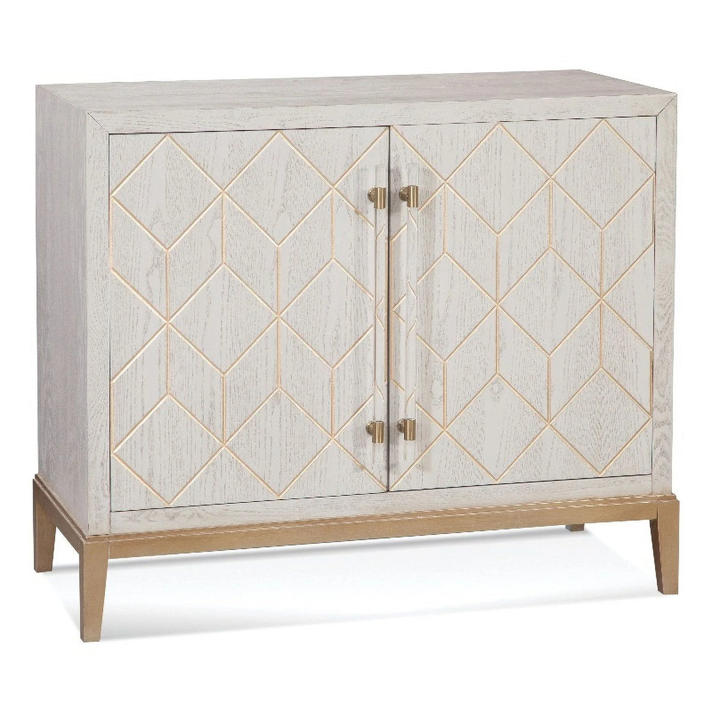White Wood Bar Cabinet V695202