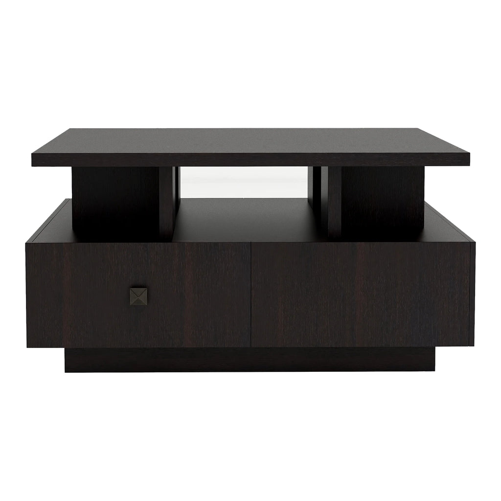 Espresso Storage Coffee Table Q511