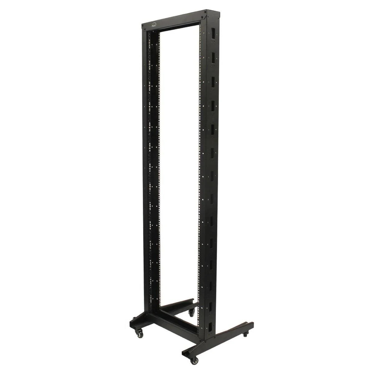 42U 2-Post Open Frame Server Rack with Casters R619528