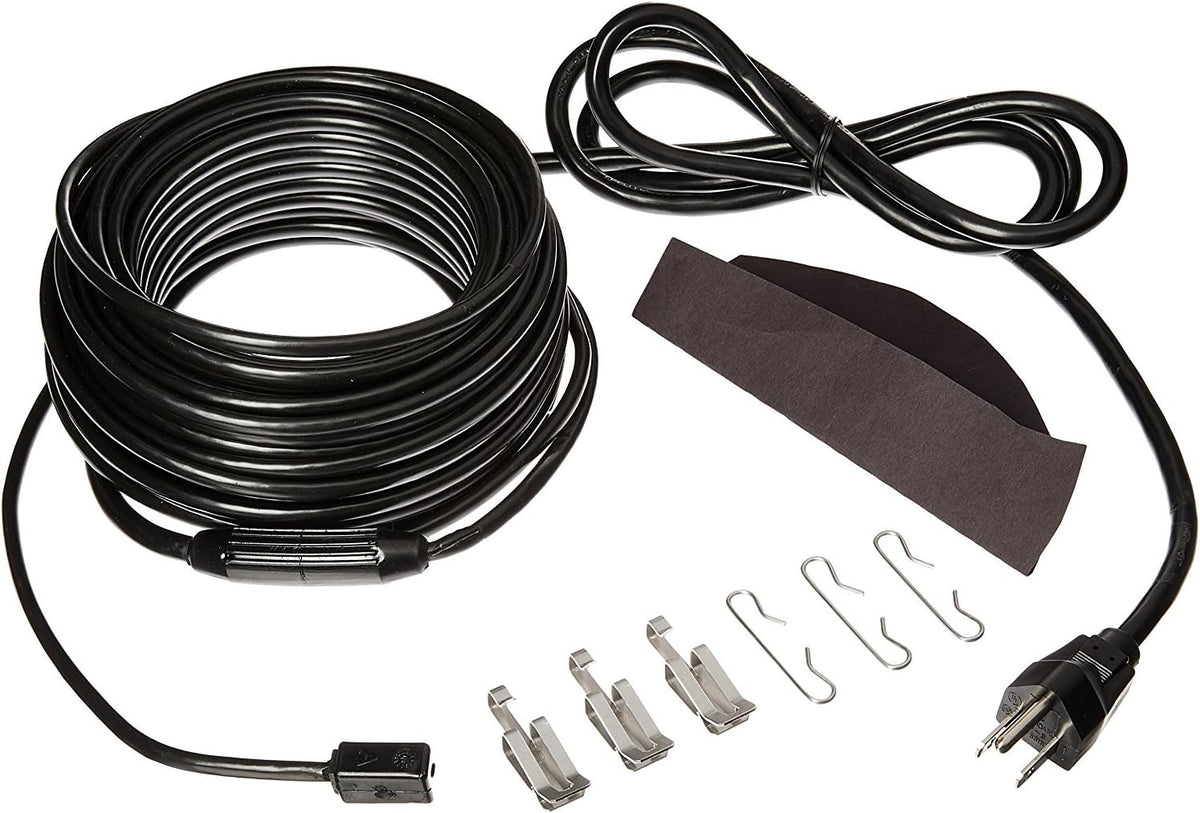 Automatic Electric Roof Cable Kit, 120V, 30ft, Black I27381