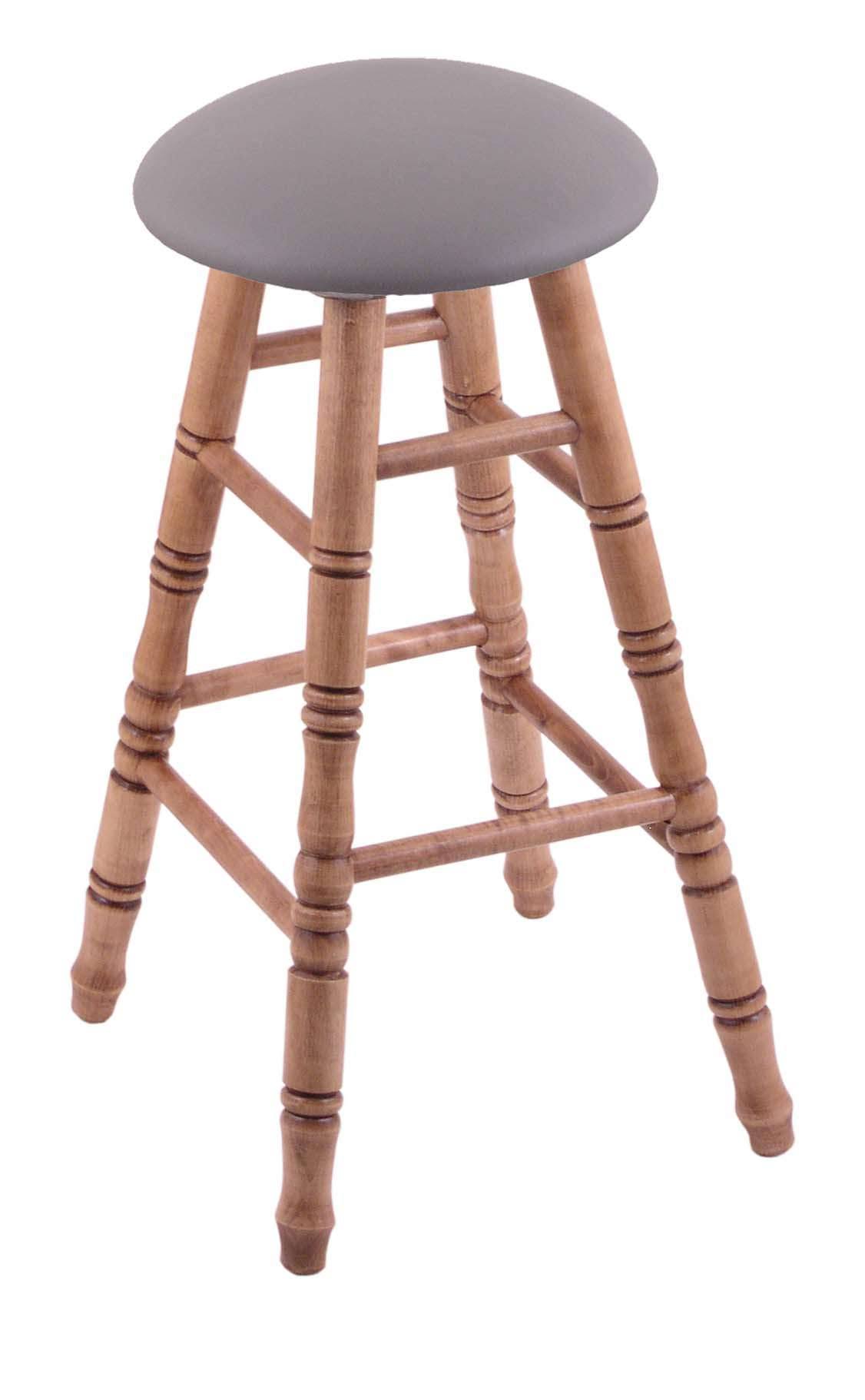 Maple Counter Stool with Medium Grey Seat X797