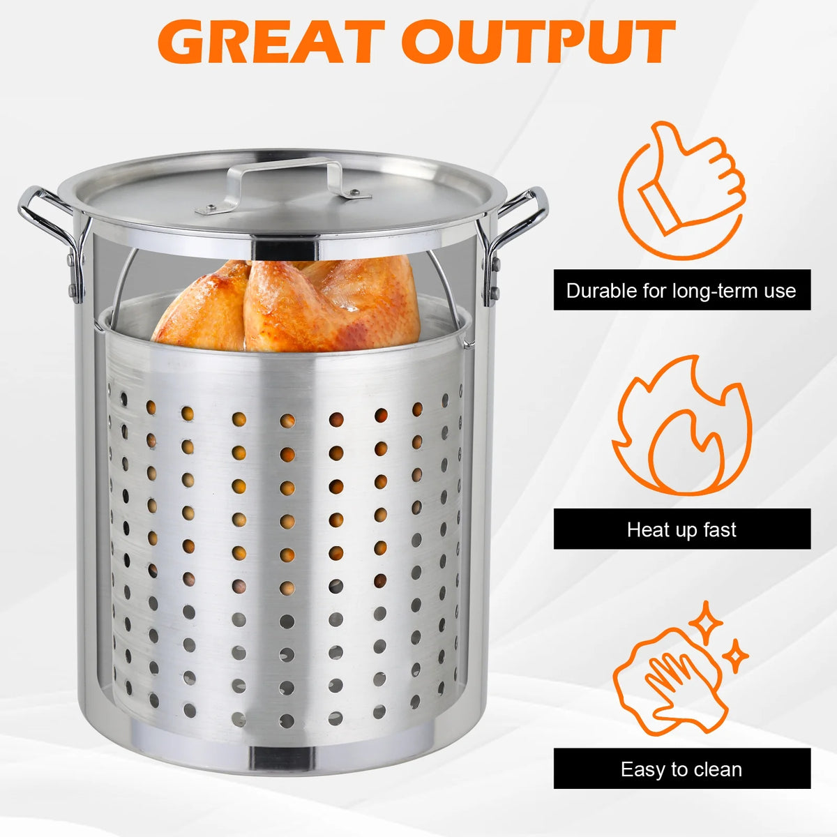 30qt Propane Outdoor Fryer Q50247
