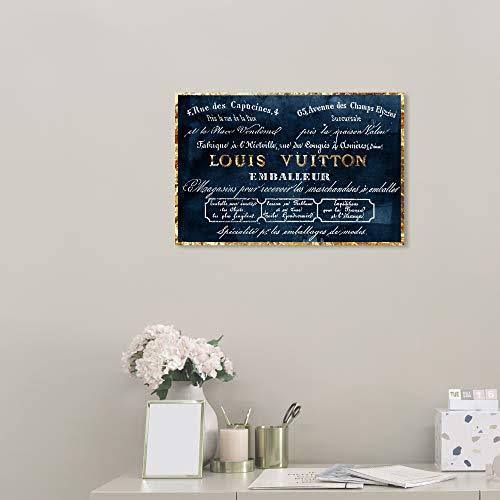 Navy Canvas Art H76413