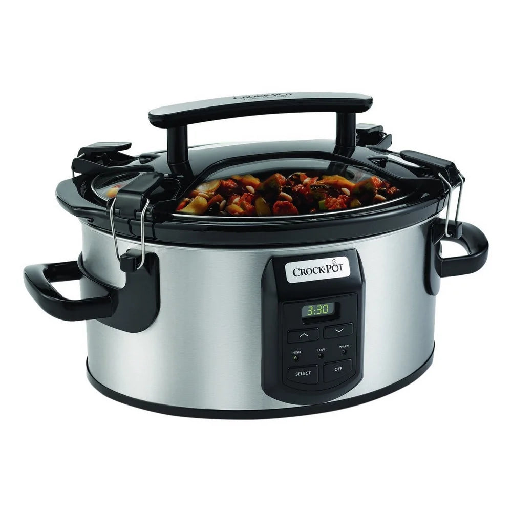 6 Quart Stainless Steel Slow Cooker O2722