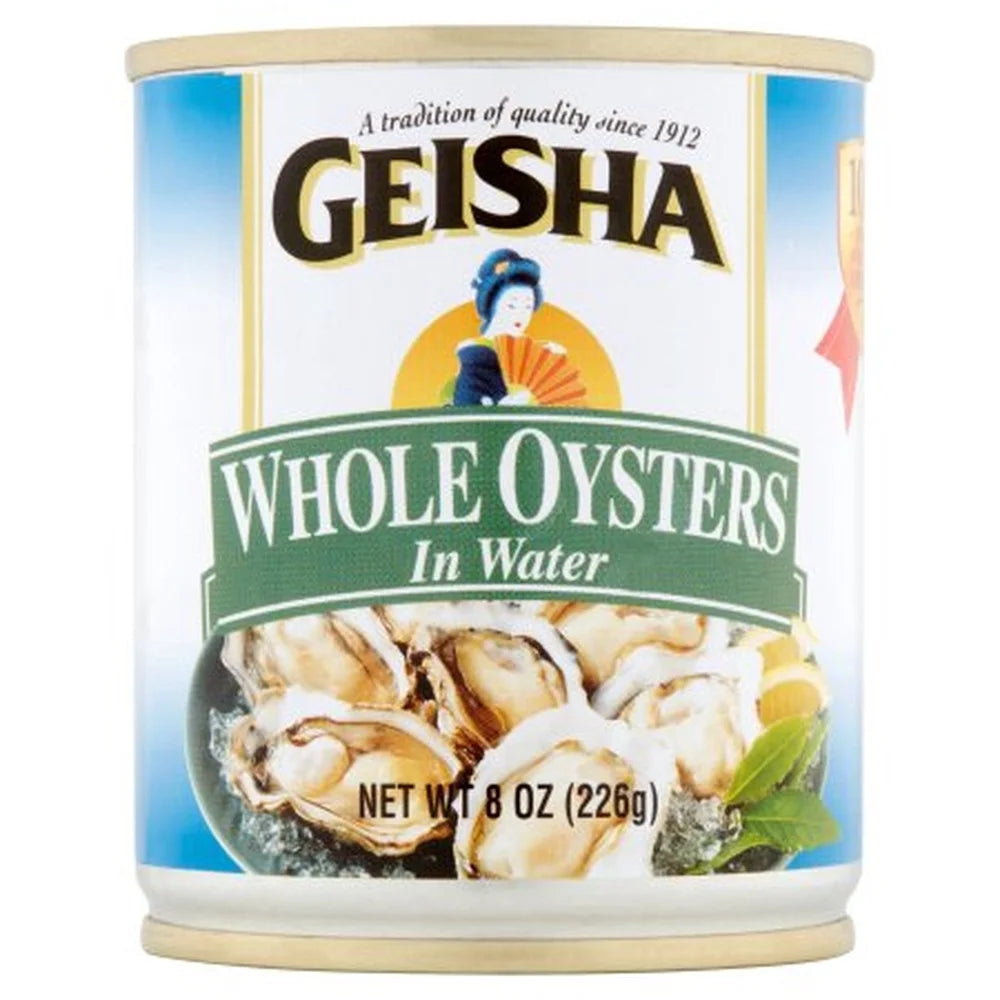 Whole Oysters in Water Pack of 16 W33378