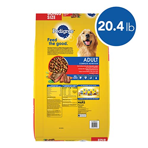 30 lb. Bag Adult Dry Dog Food Roasted Chicken, Rice & Vegetable Flavor Dog Kibble T749