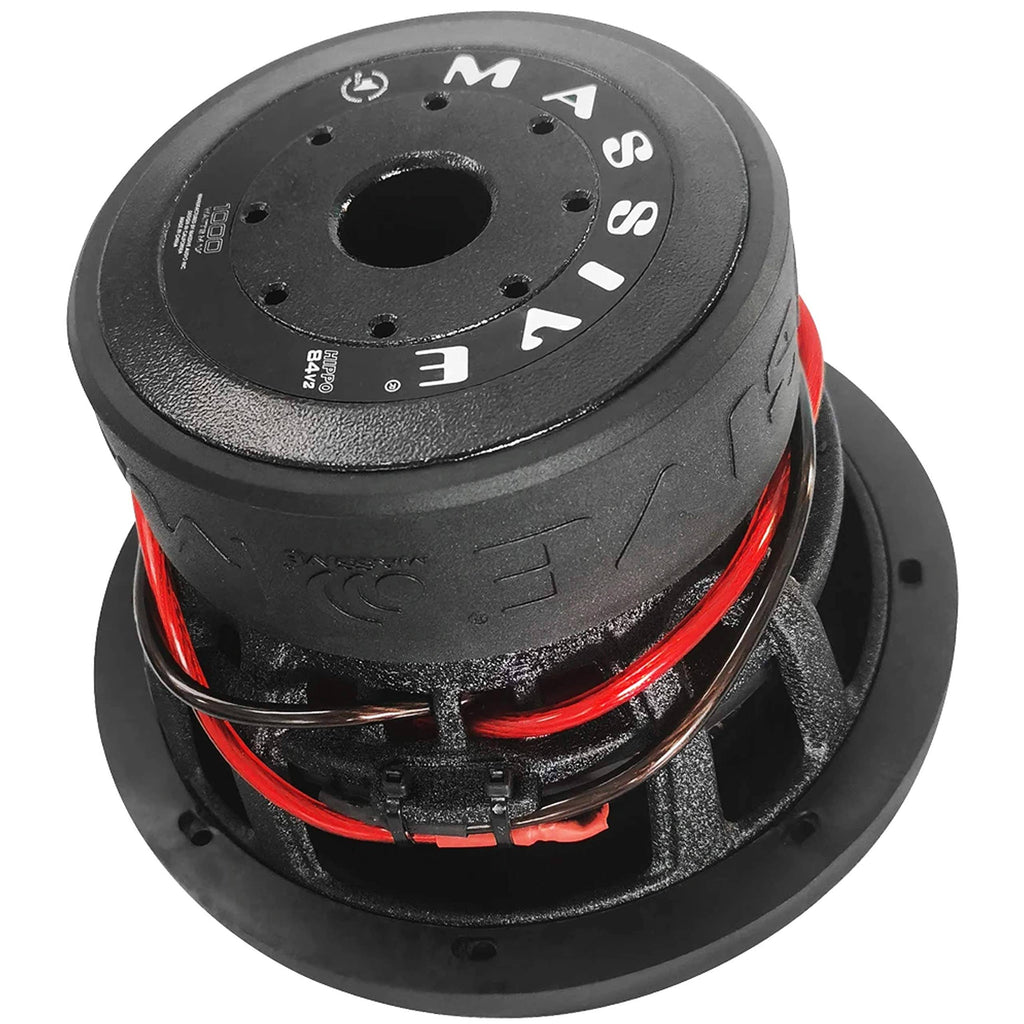 8x22 inch 500 Watts RMS Dual 4 Ohm Car Audio Subwoofer P483832