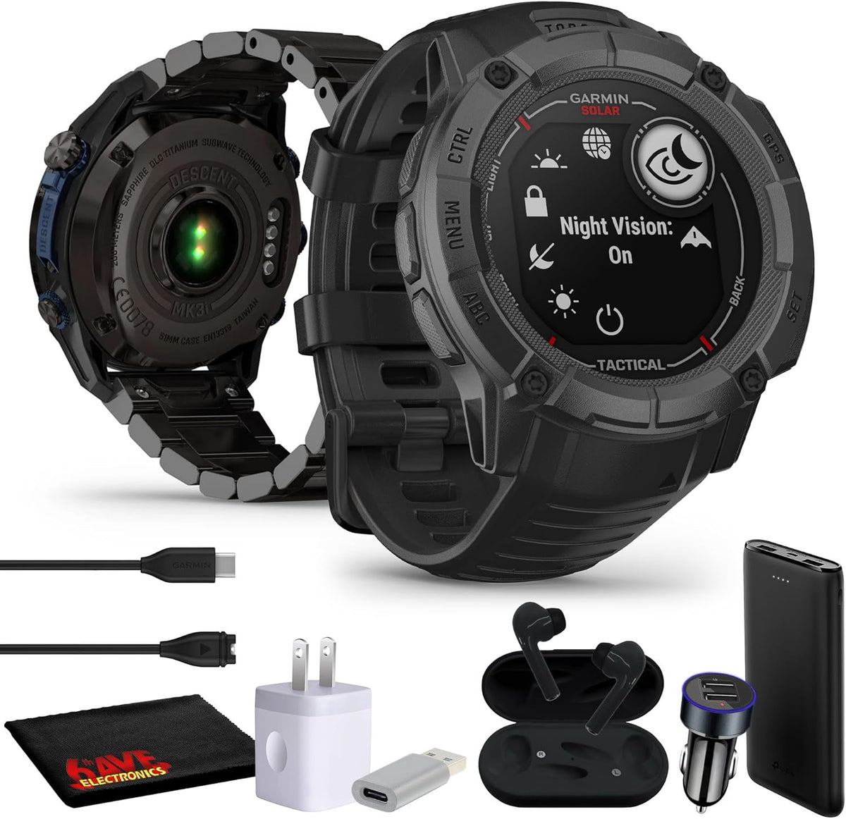 Rugged Outdoor GPS Smartwatch with Solar Charging Capability U708