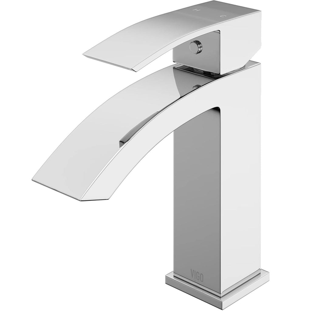 Matte Gold Single Hole Bathroom Faucet A2525