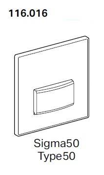 Sigma50 Urinal Actuator Inlay Replacement Part C42118