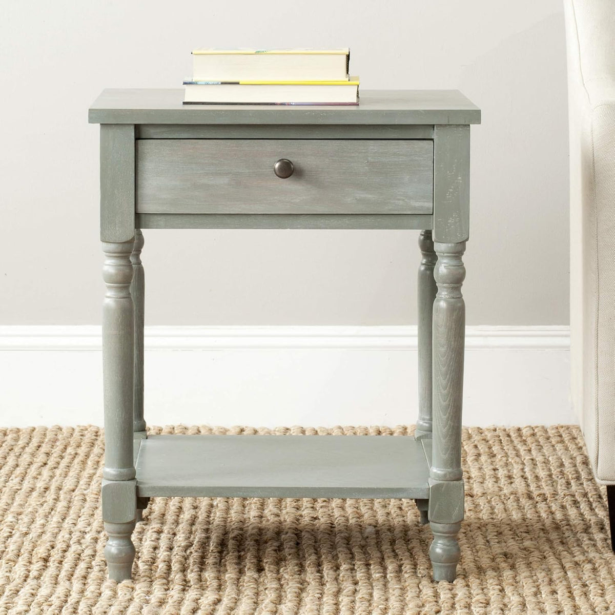 Ash Grey Accent Table N455056