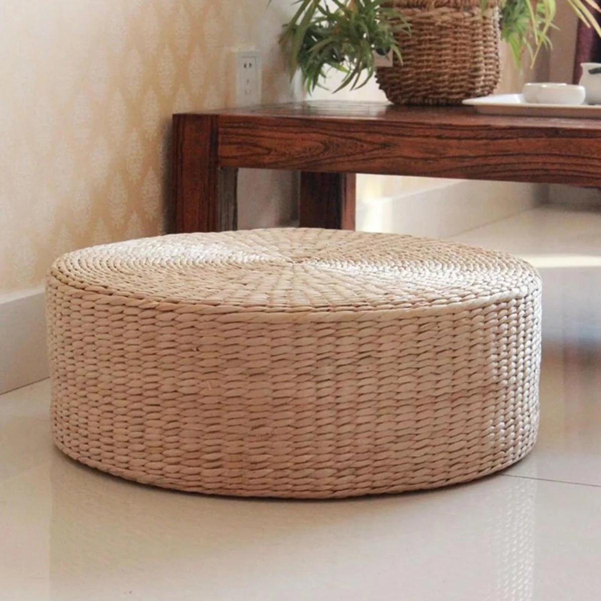 Japanese Straw Floor Cushion D976108