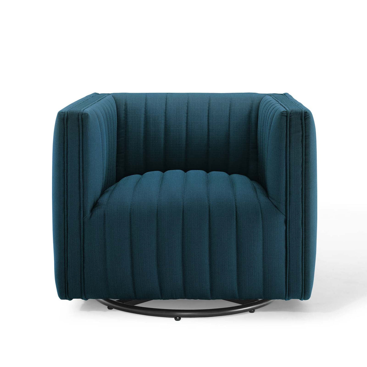 Azure Tufted Swivel Upholstered Armchair N132