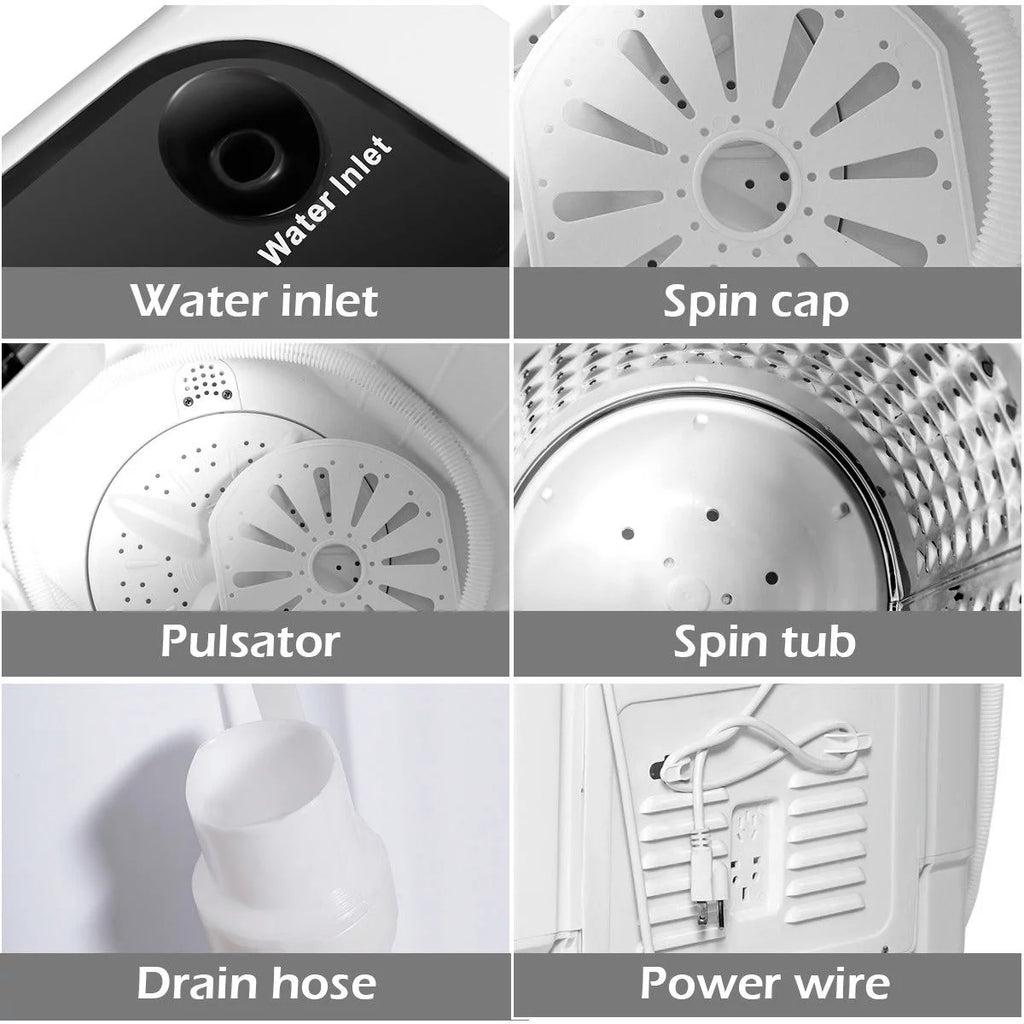 Compact Mini Twin Tub Washing Machine Y4299