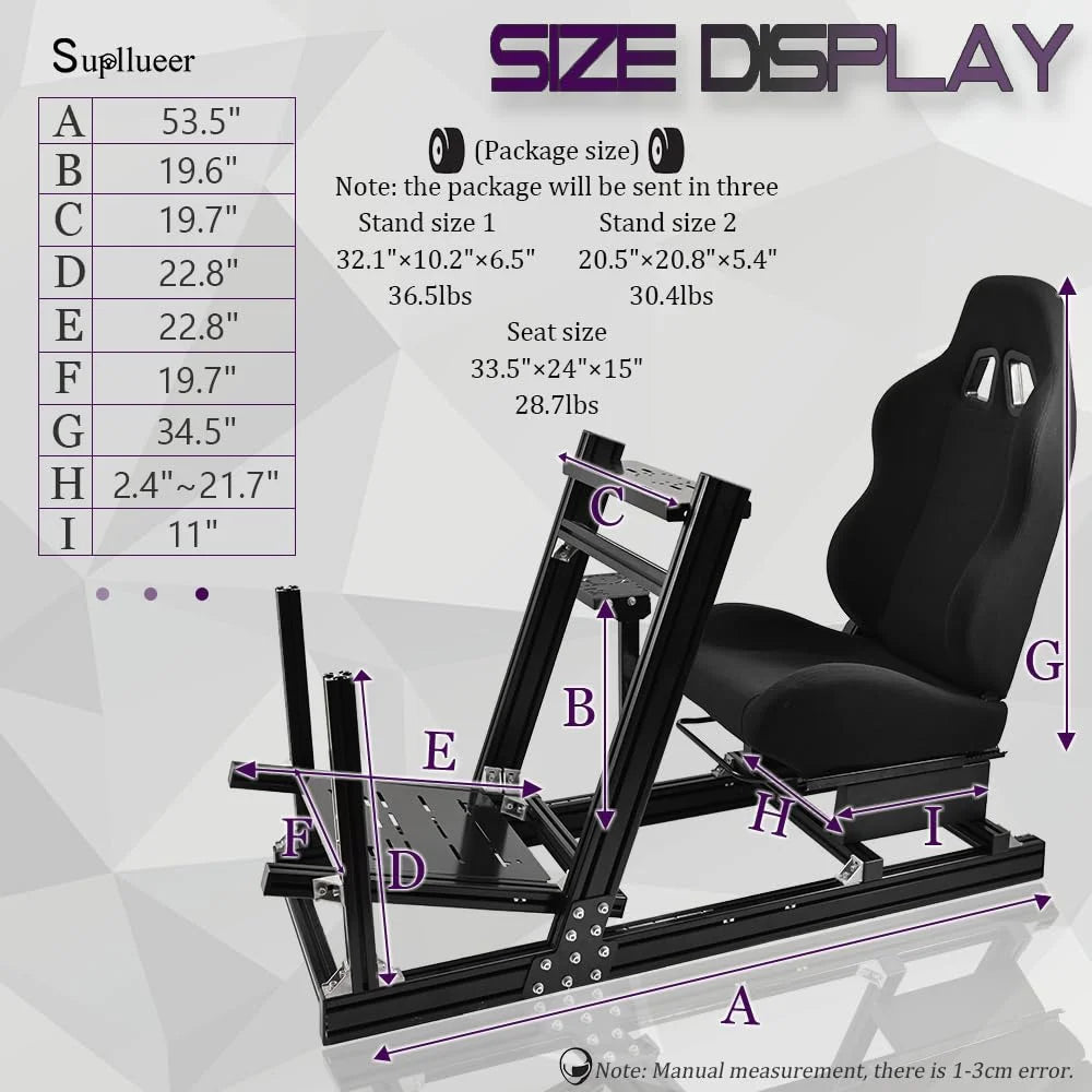 Racing Simulator Cockpit with Seat Q76266