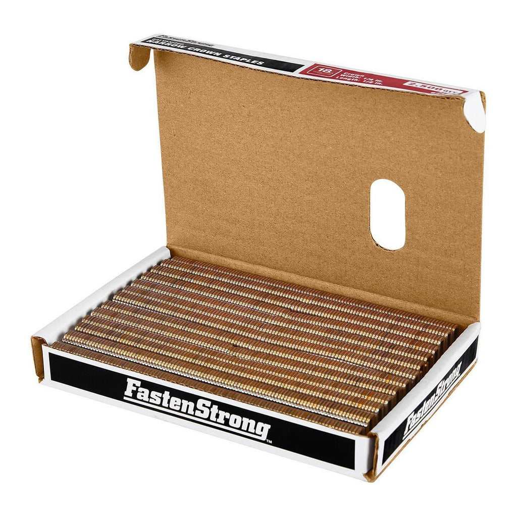 18 GA 1/2 in. Galvanized Staples, 2500 Piece M440649