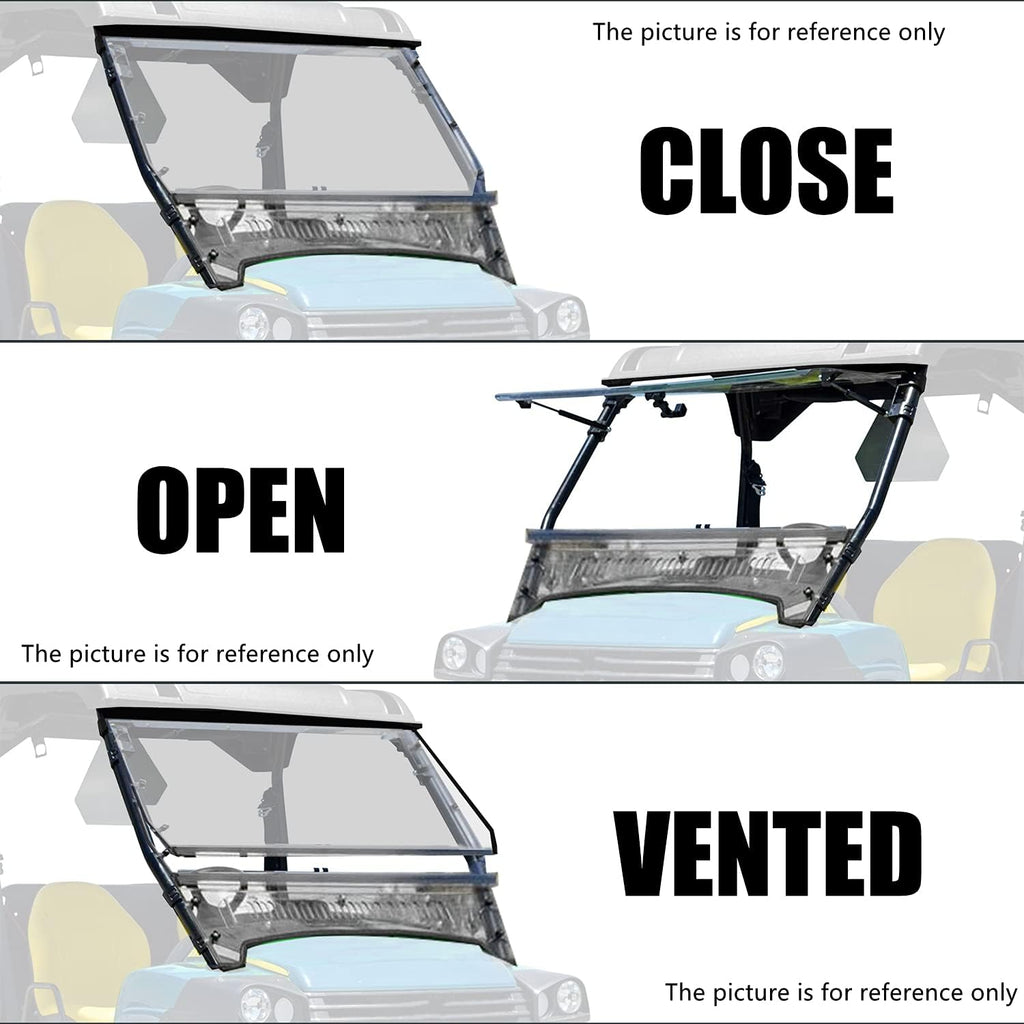Clear Flip Folding Windshield Z862