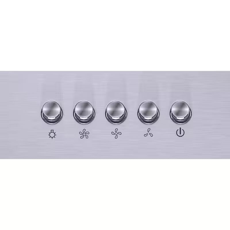 30 in. 350 CFM Convertible T-Shape Wall Mount Range Hood in Stainless Steel H262535