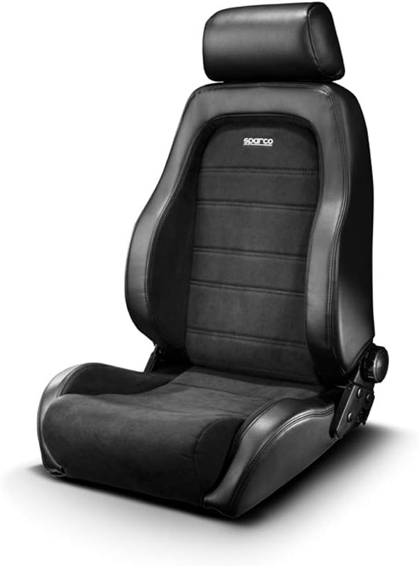Black Skai Microfibre Reclinable Sport Seat P450