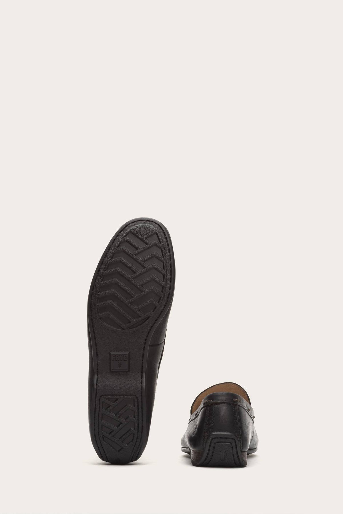 Black Frye Lewis Venetian Shoes U790585
