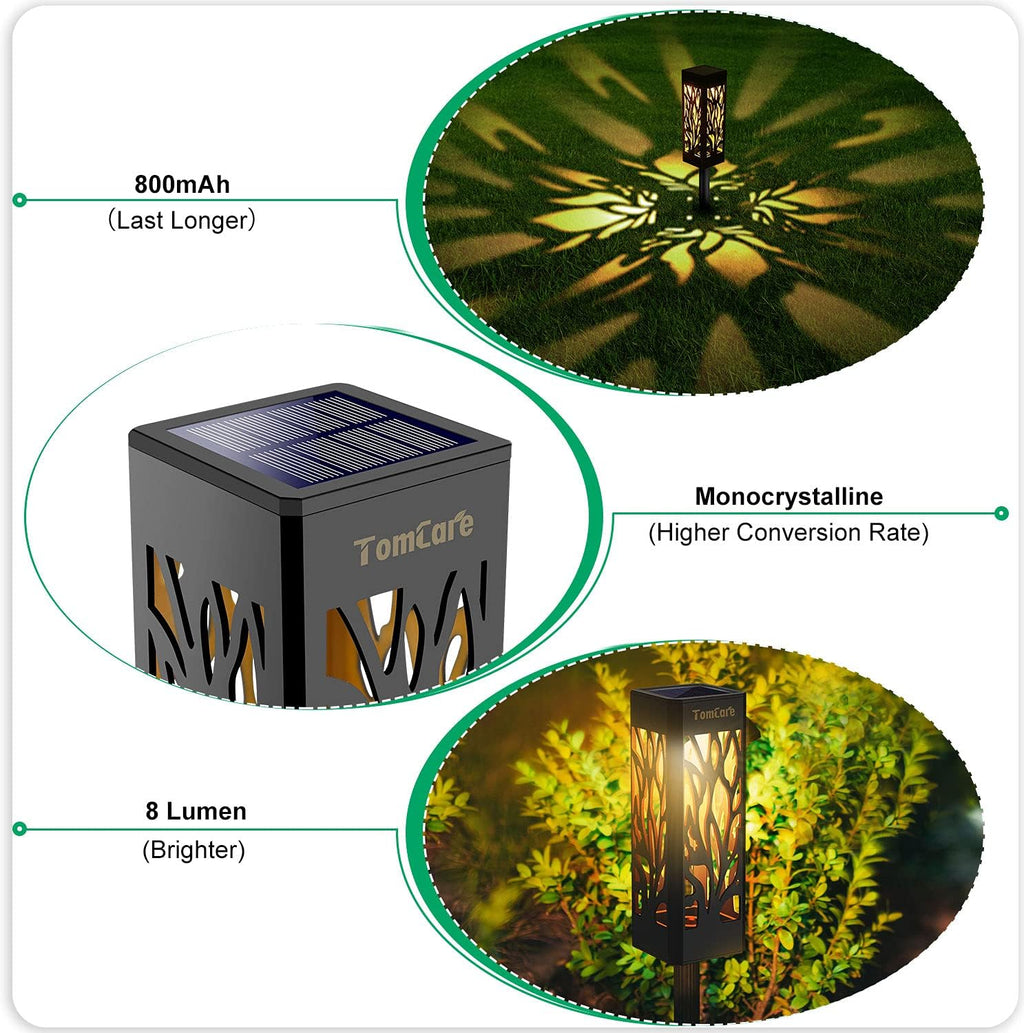 8 Pack Solar Pathway Lights X654