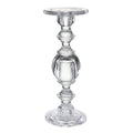 Clear Free-Standing Large Candlestick Holder L70556