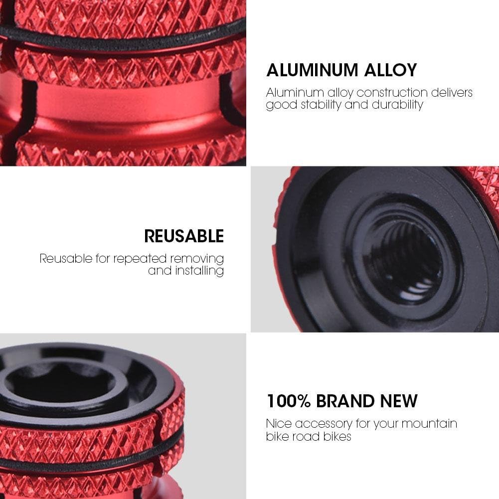 Red Compression Plug for 28.6mm Carbon Steerer M1739