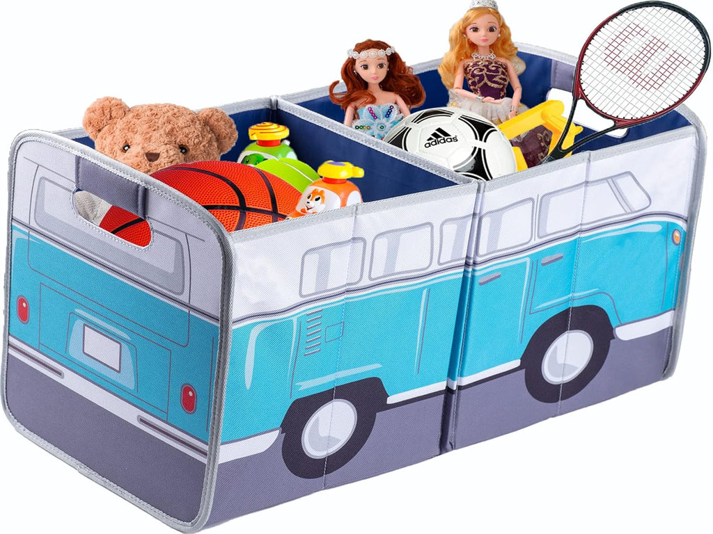 Collapsible Car Organizer with Movable Dividers Pack of 2 O710993