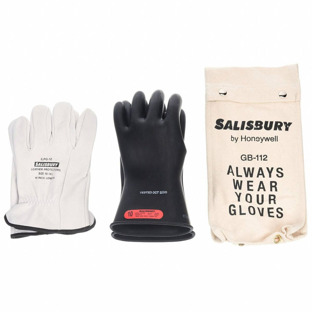 Class 0 Electrical Glove Kit, Sz 8 L563085