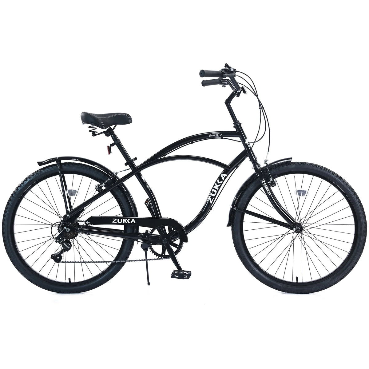 Mint Green 7 Speed Steel Frame Beach Cruiser Bike T2652