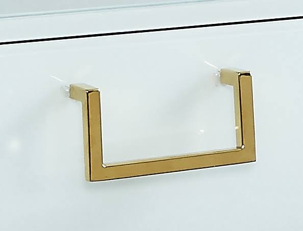 White Gold Nova Side Table K9349