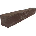 Pecky Cypress Faux Wood Fireplace Mantel, Aged Pecan S527799