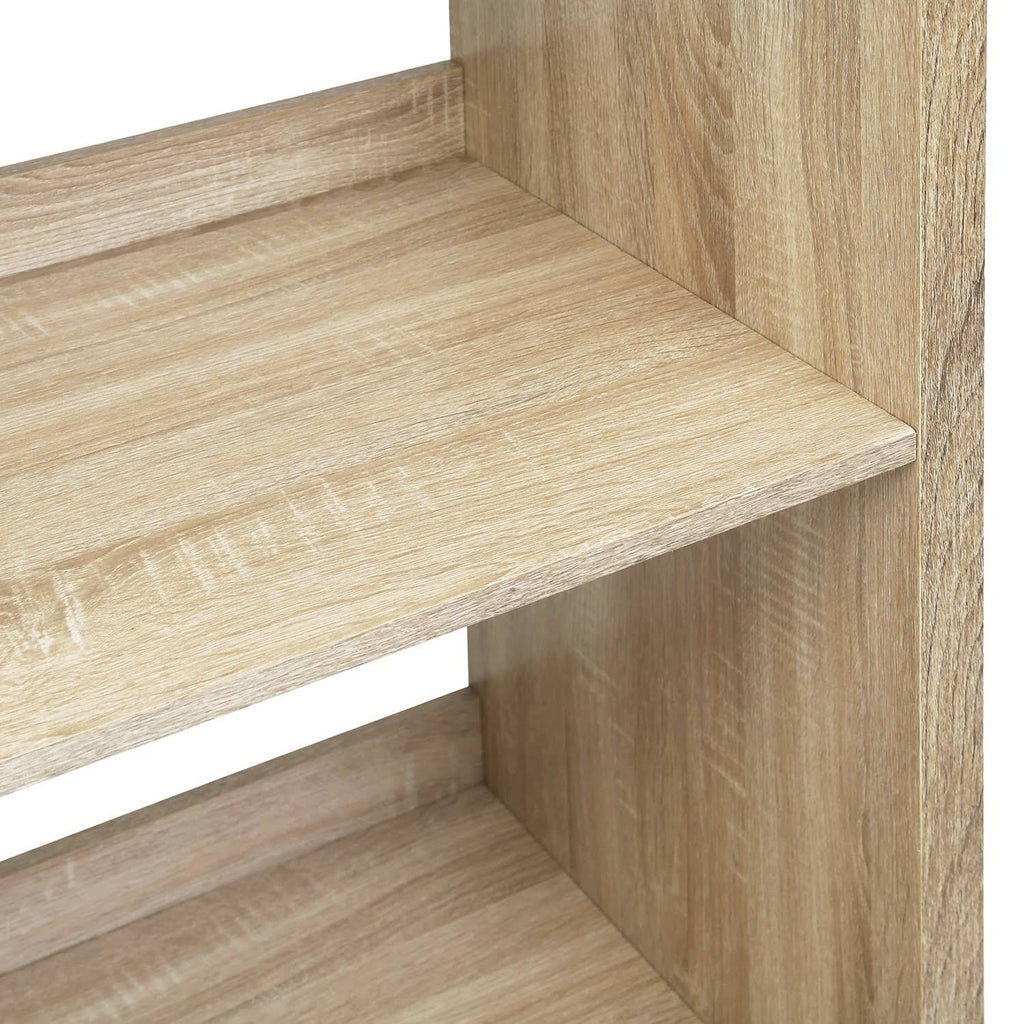 3-Shelf with Drawers MDF Bookcase Storage V1820