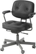 Glose Black Swivel Chair V368725