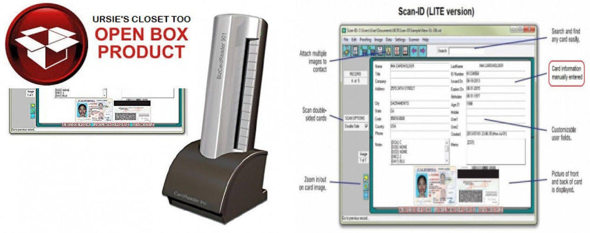 ID Card Scanner Z69282