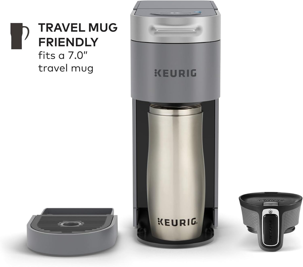 Gray Single Serve Coffee Maker S512