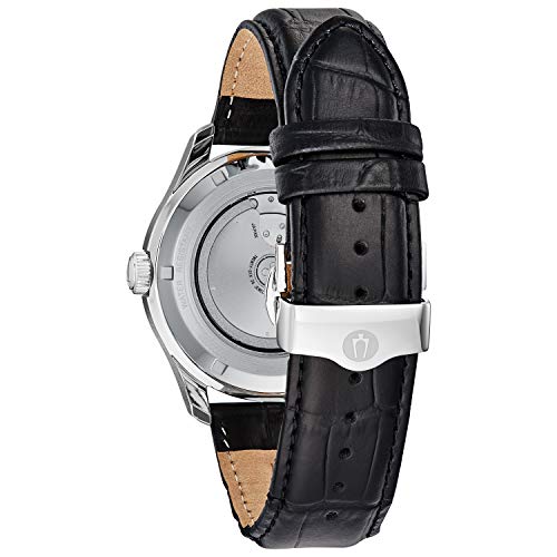 Classic 6 Hand Power Reserve Leather Strap Watch Z375