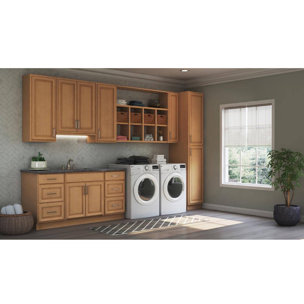 Medium Oak Sink Base Kitchen Cabinet Z67436