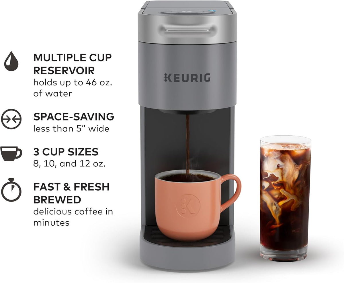 Gray Single Serve Coffee Maker S512
