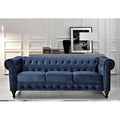 Blue Chesterfield Sofa E649