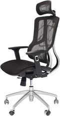 Black Ergonomic Mesh Office Chair with Headrest and 3D Armrest F339806