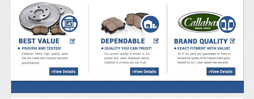 Loaded Caliper Assembly Set + Ceramic Brake Pads Y15848