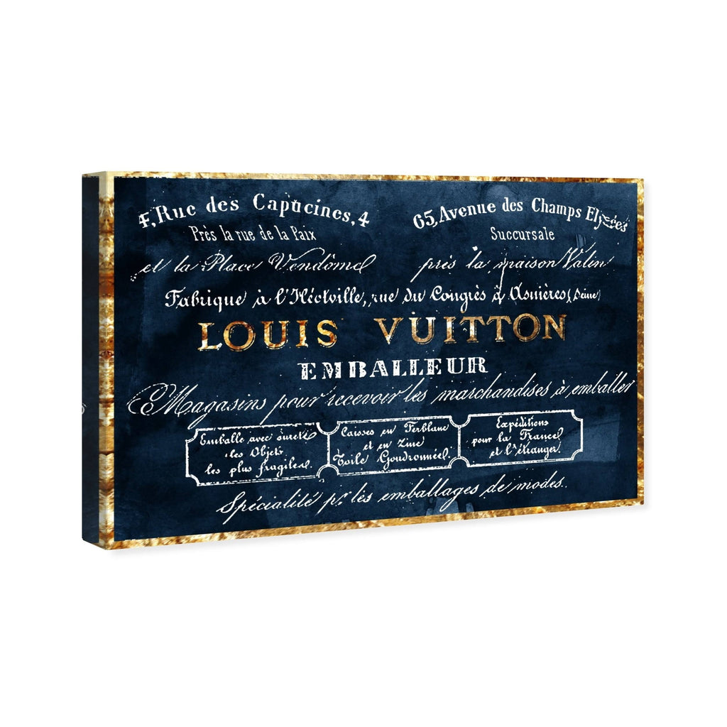 Navy Canvas Art H76413