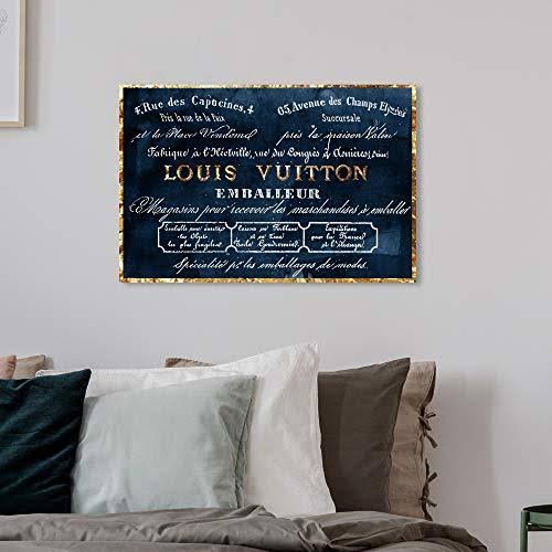 Navy Canvas Art H76413