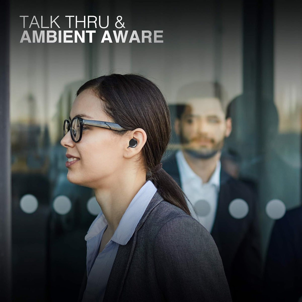 Fly True Wireless IE Headphones Black Y5476