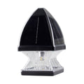 Black Solar Post Cap Light W76823