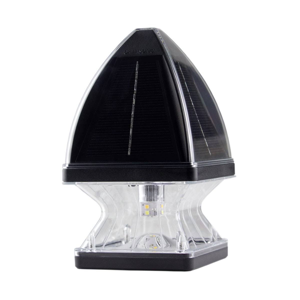 Black Solar Post Cap Light W76823