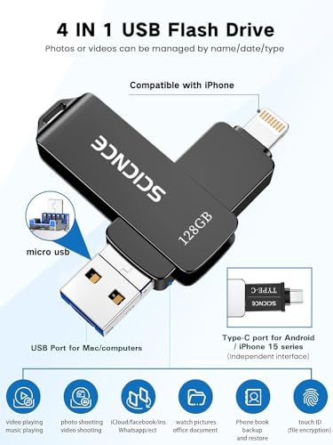 256GB USB Flash Drive (Dark Gray) V227